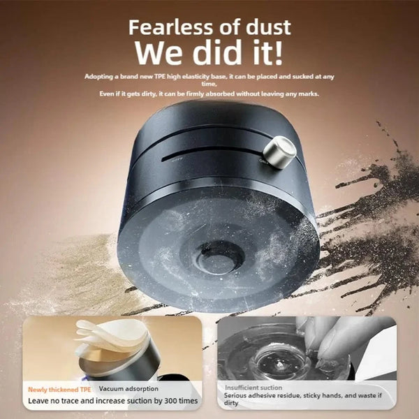 Planet Gates Double Sided Suction Cup Magnetic Phone Holder Lazy Multi-functional Foldable Storage Holder Vacuum Suction Phone Holder