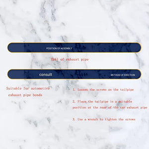 Planet Gates Double Upgrade Your Car with This Universal Chrome Tail Pipe - Stylish & Durable!