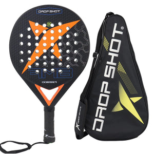 Planet Gates DP8 EXPLORER PRO 4.0 Mens Tennis Padel Racket 3K/12K Carbon Fiber EVA Padel Paddle Racket with Cover Bag