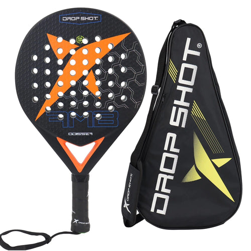 Planet Gates DP8 EXPLORER PRO 4.0 Mens Tennis Padel Racket 3K/12K Carbon Fiber EVA Padel Paddle Racket with Cover Bag