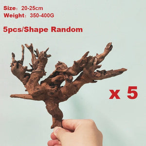 Planet Gates Drift Wood Plants for Natural Aquariums & Fish Bowls Decor Aquarium Pot Assorted Driftwood Branch Background Aqarium Accessories