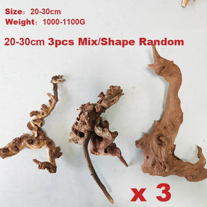 Planet Gates Drift Wood Plants for Natural Aquariums & Fish Bowls Decor Aquarium Pot Assorted Driftwood Branch Background Aqarium Accessories