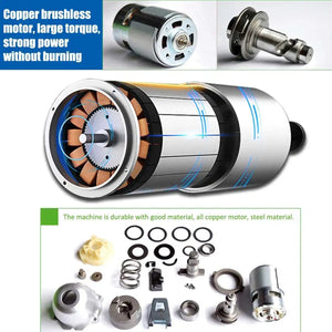 Planet Gates Drillpro New 2000N.M Brushless Cordless Electric Impact Wrench Rechargeable 1/2" Wrench Drill Power Tools for Makita 18V Battery