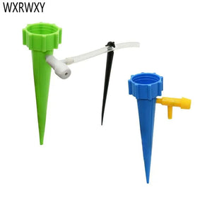 Planet Gates Drip Irrigation Automatic Plant Waterers System Adjustable drip water spikes taper plants pot watering for Coke bottles 1pcs