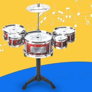 Planet Gates Drum sets for children beginners children's toys dynamic jazz drums for western percussion instrument