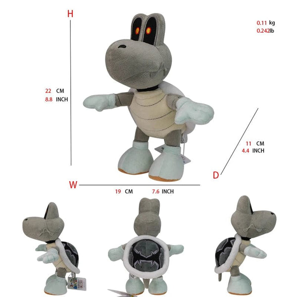 Planet Gates Dry Bones / CHINA Mario Bros Plush Toys Luigi Yoshi Princess Peach Toadette Bowser JR Waluigi Wario Anime Stuffed Cartoon Peluche Dolls