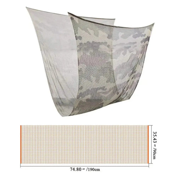 Planet Gates DS Camouflage Netting Tactical Mesh Net Camo Scarf for Wargame Sports Hunting Shooting Wild Photography Sniper Camo Mesh Scarves