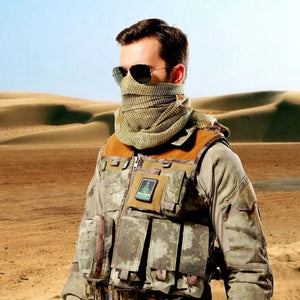 Planet Gates DS Camouflage Netting Tactical Mesh Net Camo Scarf for Wargame Sports Hunting Shooting Wild Photography Sniper Camo Mesh Scarves