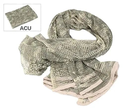 Planet Gates DS Camouflage Netting Tactical Mesh Net Camo Scarf for Wargame Sports Hunting Shooting Wild Photography Sniper Camo Mesh Scarves