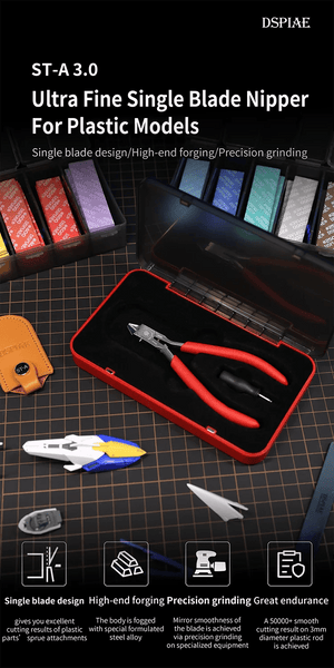 Planet Gates DSPIAE ST-A 3.0 Model Single Blade Nipper Hand Tool Pliers Multifunctional Bent Non-Scale Long Nose Electrical Parts Making Tool