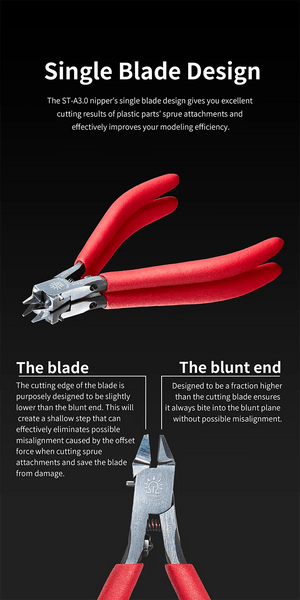 Planet Gates DSPIAE ST-A 3.0 Model Single Blade Nipper Hand Tool Pliers Multifunctional Bent Non-Scale Long Nose Electrical Parts Making Tool