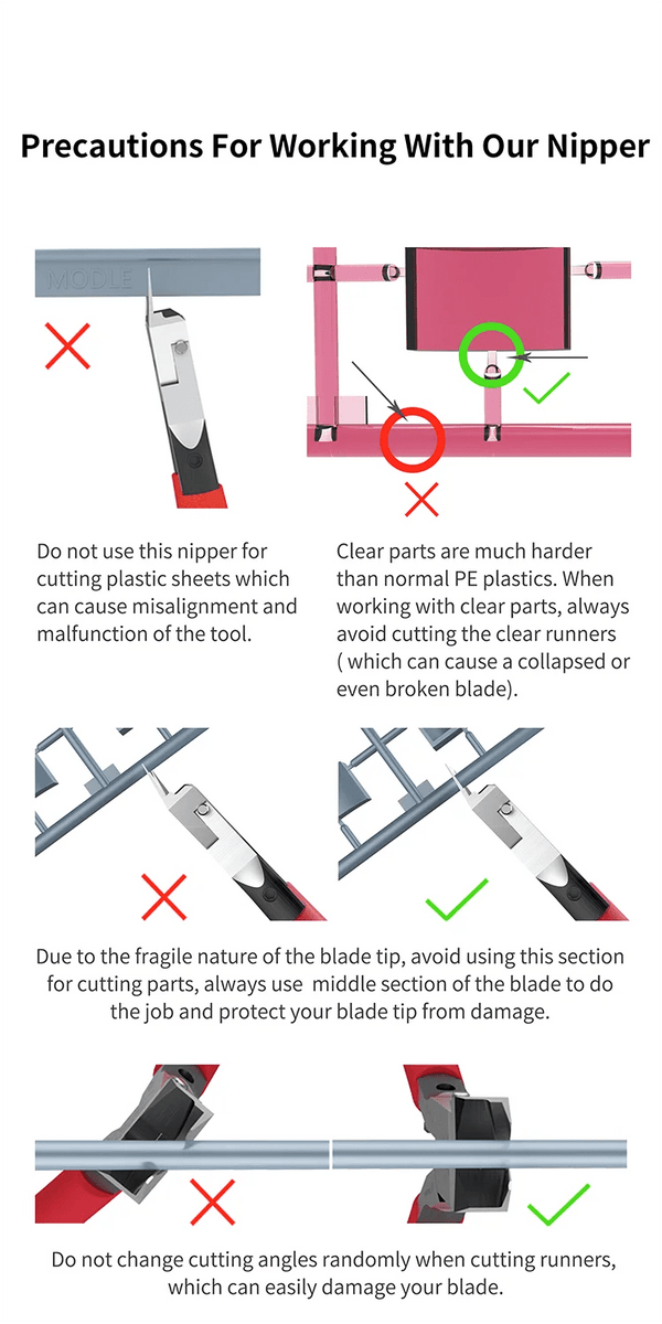 Planet Gates DSPIAE ST-A 3.0 Model Single Blade Nipper Hand Tool Pliers Multifunctional Bent Non-Scale Long Nose Electrical Parts Making Tool