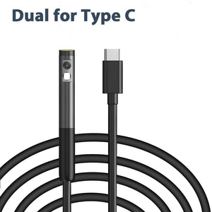 Planet Gates Dual for Type C / Russian Federation / 3m KERUI 2MP Single/Dual Lens Endoscope Android Mini Inspection Camera for Iphone Waterproof Pipeline Borescope Type C IOS