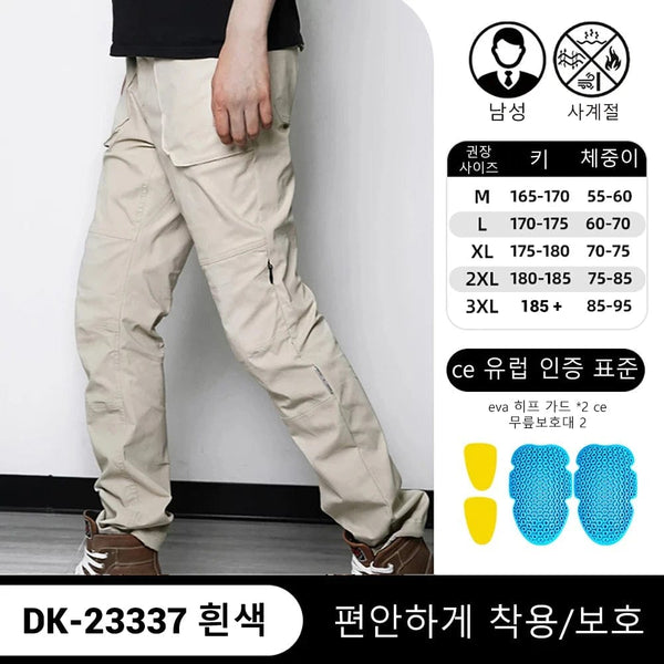 Planet Gates DUHAN Summer Breathable Motorcycle Pants Anti Drop Wear-resistant Logging Pants Male Commuting Motocross Equipment Reflective