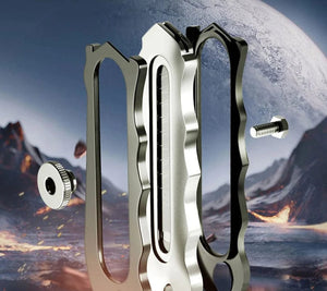 Planet Gates Durable Industrial Utility Knife,Replaceable High Carbon Steel Blade,Stainless Steel Paper Cutter,Office Art Student Supplies