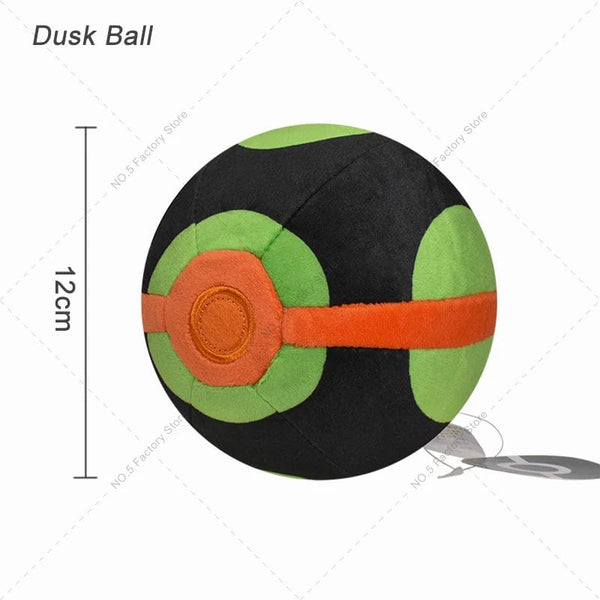 Planet Gates Dusk Ball 9Styles Pokemon Plush Pokeball Stuffed Toy Master Ball Poke Ball Great Ball Beast Ball Dusk Ball Hisuian Ultra Ball Peluche Doll