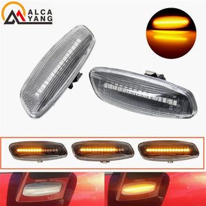 Planet Gates Dynamic Crystal For Peugeot 207 308 3008 5008 RCZ For Citroen C3 C4 C5 DS3 DS4 Car LED Dynamic Turn Signal Blinker Side Marker Fender Light