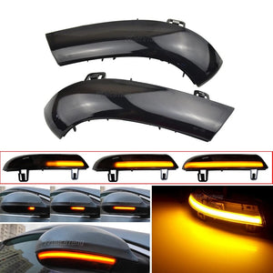 Planet Gates Dynamic Smoked Black Black For VW GOLF 5 GTI V MK5 Jetta Passat B5.5 B6 Sharan Superb EOS Dynamic LED Turn Signal Light Side Wing Mirror Indicator