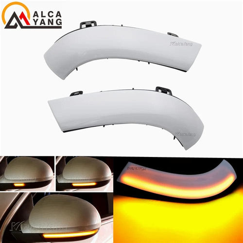 Planet Gates Dynamic White Black For VW GOLF 5 GTI V MK5 Jetta Passat B5.5 B6 Sharan Superb EOS Dynamic LED Turn Signal Light Side Wing Mirror Indicator