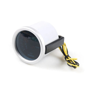 Planet Gates Dynoracing 2" 52mm Smoke lens Boost gauge bar psi Vacuum Water temp Oil temp Oil press Voltmeter Fuel level Tachometer rpm gauge