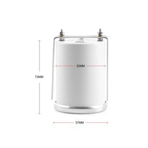 Planet Gates Dynoracing 2" 52mm Smoke lens Boost gauge bar psi Vacuum Water temp Oil temp Oil press Voltmeter Fuel level Tachometer rpm gauge