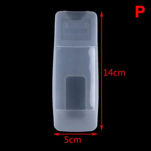 Planet Gates E 1 Piece Silicone world Dust Protect Protective Storage Bag Portable Silicone Air Condition Control Case TV Remote Control Cover