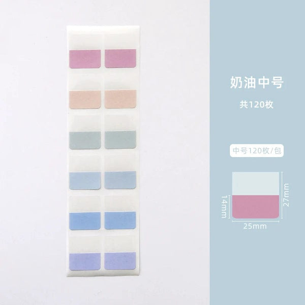 Planet Gates E 120 PCS MOHAMM 240/120/60 PCS Multicolor Sticky Writable Repositionable Index Tabs Flags for Pages Book Markers Reading Notes