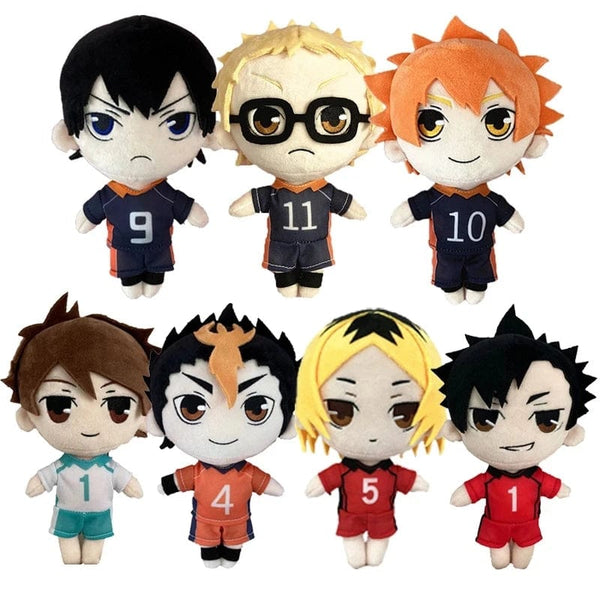 Planet Gates E / 20cm 20cm Anime Plush Doll Toy Hinata Shyouyou Kageyama Tobio Tsukishima Kei Oikawa Tooru Nishinoya Yuu Cute Soft Stuffed Pillow