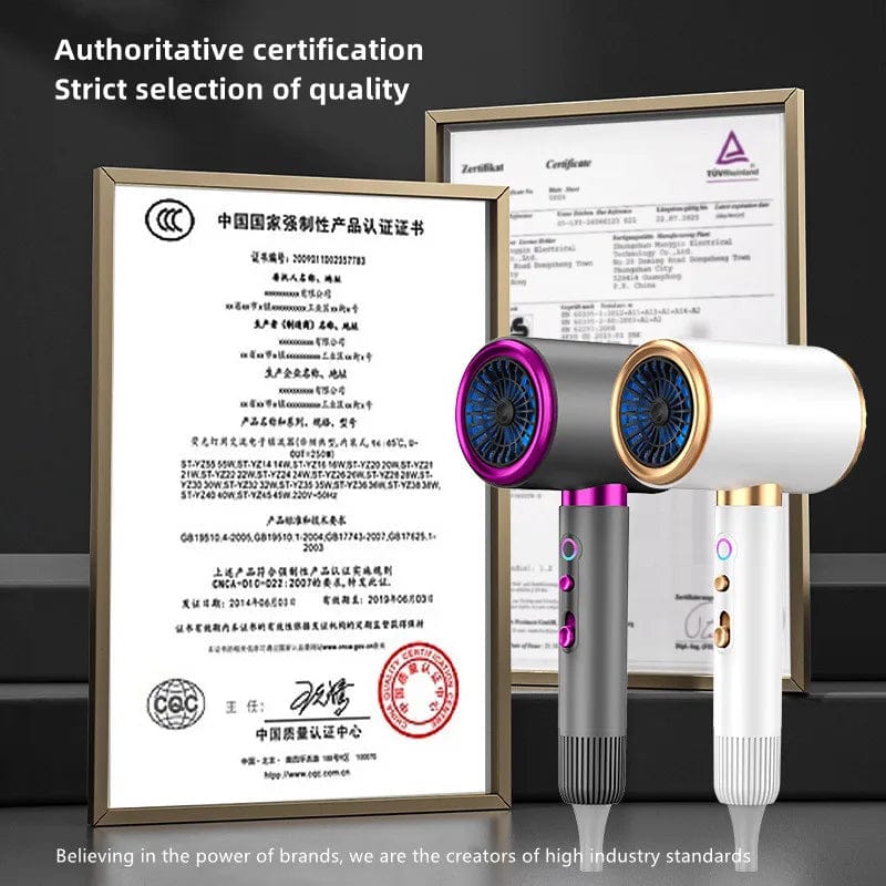 Planet Gates E-2400W-Purple / AU Manufacturer's Direct Selling High-Speed Hair Dryer 2400w High-Power Negative Ion Blue Light Hair Care Home Hair Salon Hair Drye