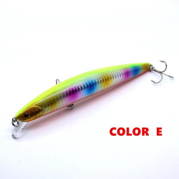 Planet Gates E ae160 / CHINA AOCLU-Floating Jerkbait Wobbler Hard Bait Minnow Saltwater Tuna Fishing Lure UV Coating, Glow, 160mm, 30g Diving Depth, 0.5-1.5m