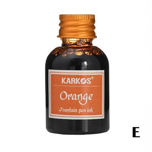 Planet Gates E / China 1 Bottle Pure Colorful 30ml Fountain Pen Ink Universal Refill Ink Stationery School Brand New Product Peace And Happiness