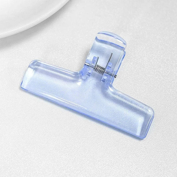 Planet Gates E Colorful Transparent Acrylic Binder Clip Planner Clip Paper Clamp Organizer Office File Clamps Holder Stationery School Supplies