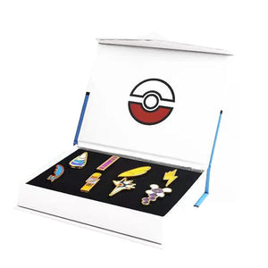 Planet Gates E Pokemon Gym Badges Kanto Johto Hoenn Sinnoh Unova Kalos League Region Pins Brooches Orange Islands Box Collection Pocket Monster