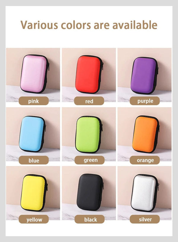 Planet Gates e Sundries Travel Storage Bag Charging Case for Earphone Package Zipper Bag Portable Travel Cable Organizer Electronics Storage