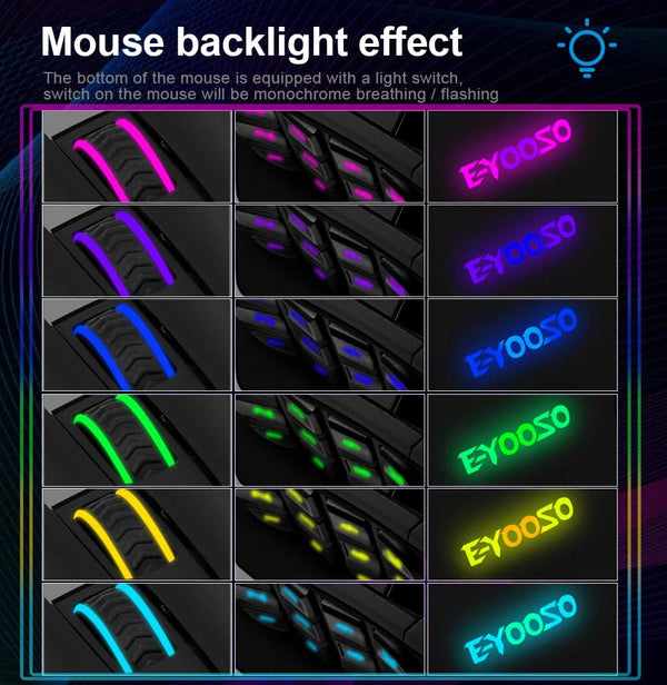Planet Gates E-YOOSO X-33 RGB USB 2.4G Wireless Gaming Mouse 16000 DPI 16 Buttons Programmable Game Optical Mice for Computer PC Laptop