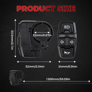 Planet Gates E24 ATV Headlight for Yamaha Raptor 700R 700 YFZ450 YFZ450R YFZ450X Wolverine 450 350 Raptor 250 350 2006-2024 Turn Signal Light