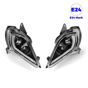 Planet Gates E24 light(No cover) E24 ATV Headlight for Yamaha Raptor 700R 700 YFZ450 YFZ450R YFZ450X Wolverine 450 350 Raptor 250 350 2006-2024 Turn Signal Light
