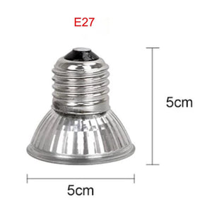 Planet Gates E27 25/50/75W UVA Heat Lamp Pet Reptile Heating Lamp Turtle Lizard Reptile Heater Bulb Emitter Pets Basking Bird Snake 110-220V