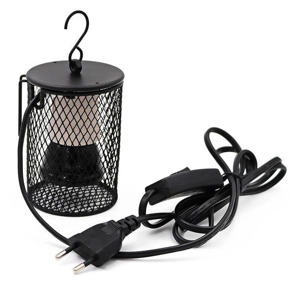 Planet Gates E27 Pet Heating Lamp for Turtle Snake lizard Infrared Ceramic Emitter Heat Light 50W/75W/100W Reptile Lamp Reptile Light EU Plug