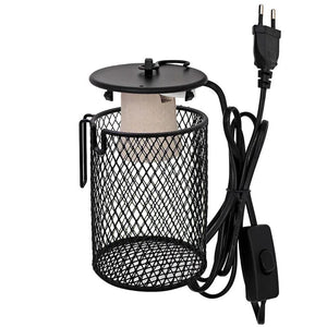 Planet Gates E27 Pet Heating Lamp for Turtle Snake lizard Infrared Ceramic Emitter Heat Light 50W/75W/100W Reptile Lamp Reptile Light EU Plug