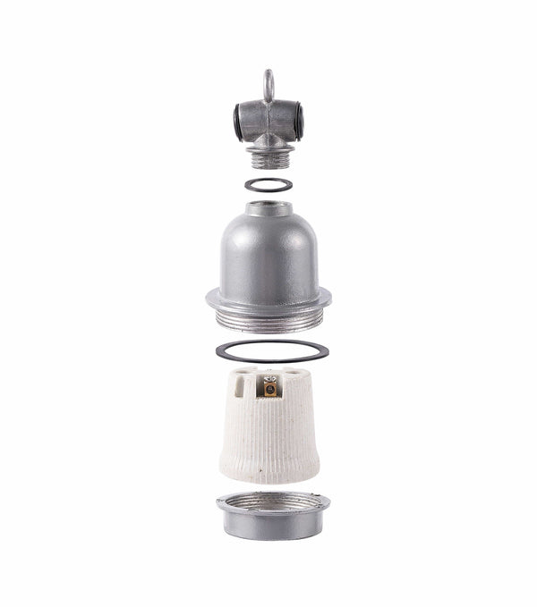 Planet Gates E27 Turtle Aquarium Reptile Lamp Holder Ceramic Insulation Piglet Brooder Bird Heating Bulb Culture Spiral Light Socket 1 Pc
