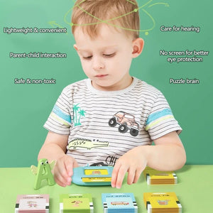 Planet Gates Early Education Flash Card Learning Toys Talking Flashcards for Kids Preschool English Electronic Audio Book Machine Gift
