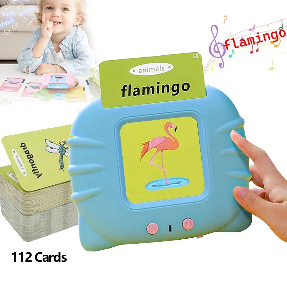 Planet Gates Early Education Flash Card Learning Toys Talking Flashcards for Kids Preschool English Electronic Audio Book Machine Gift