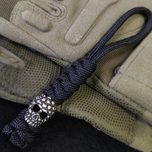 Planet Gates EDC Retro Paracord clasp Umbrella Rope Knight's helmet mask DIY Braided Knife Beads Lanyard Accessories Outdoor