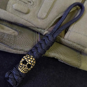 Planet Gates EDC Retro Paracord clasp Umbrella Rope Knight's helmet mask DIY Braided Knife Beads Lanyard Accessories Outdoor