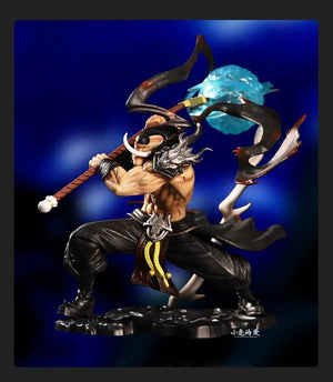 Planet Gates Edward Newgate 29cm White Beard Edward Newgate Anime One Pieceed Four Emperors Tiens Luminous Action Figure Collectible Model Toy Birthday Gift