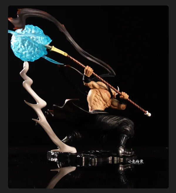 Planet Gates Edward Newgate 29cm White Beard Edward Newgate Anime One Pieceed Four Emperors Tiens Luminous Action Figure Collectible Model Toy Birthday Gift