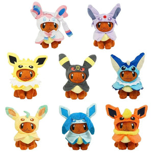 Planet Gates Eevee Cos Umbreon Espeon Jolteon Flareon Glaceon Vaporeon Sylveon Leafeon Plush Toy Stuffed Soft Cartoons All Star Collection