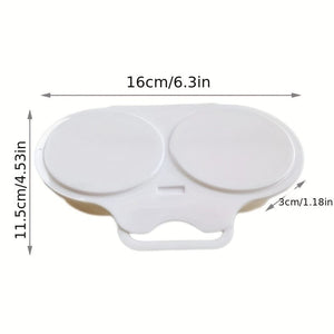 Planet Gates Egg Steamer 1pc Egg Poacher, Microwave Egg Steamer, Round Shape Plastic Egg Omelette Tools, Kitchen Supplies