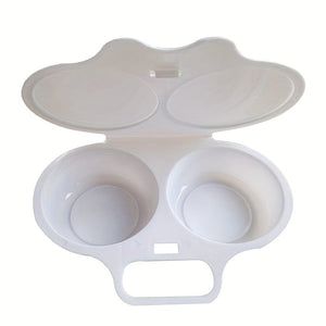 Planet Gates Egg Steamer 1pc Egg Poacher, Microwave Egg Steamer, Round Shape Plastic Egg Omelette Tools, Kitchen Supplies